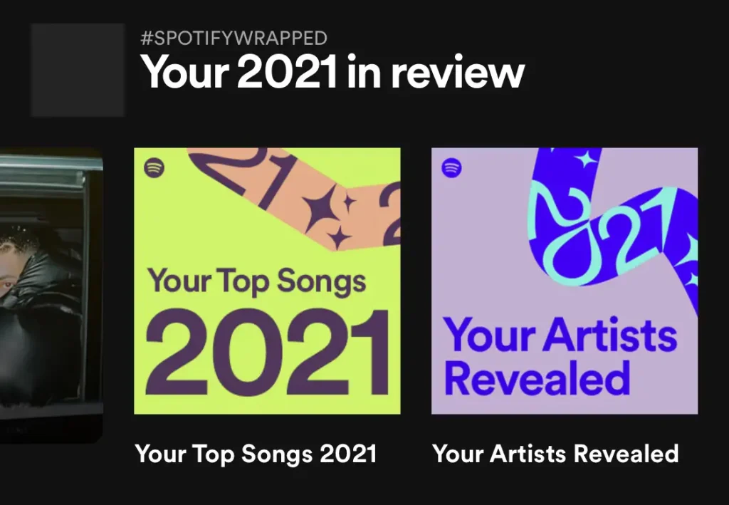 Old Spotify wrapped