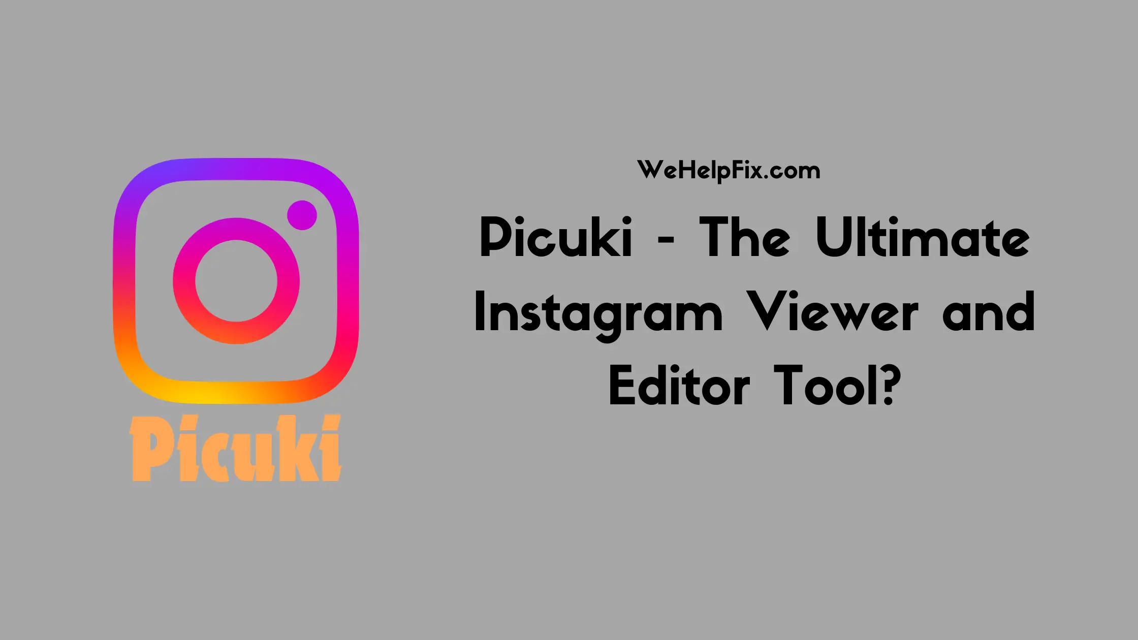 Picuki Instagram Viewer