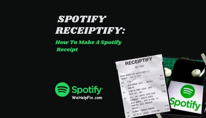 Spotify Receiptify: How To Make A Spotify Receipt