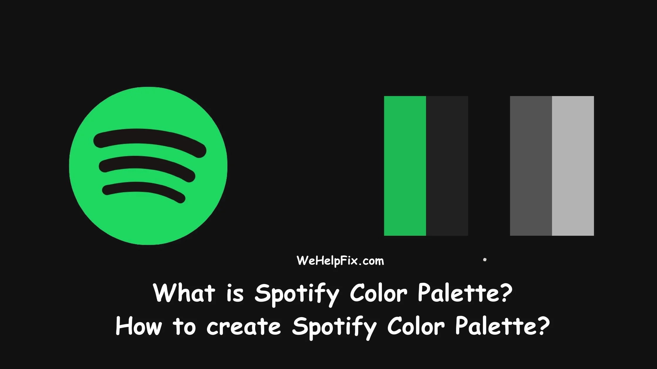 What is Spotify Color Palette How to create Spotify Color Palette