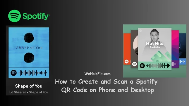How to Create and Scan a Spotify QR Code on Phone and Desktop